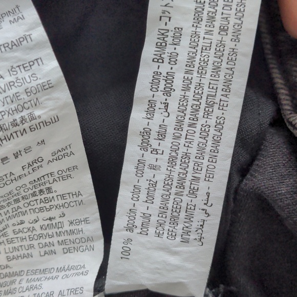 ZARA | High Rise Cotton Jean Shorts, Black, Womens US 6 - Picture 8 of 8